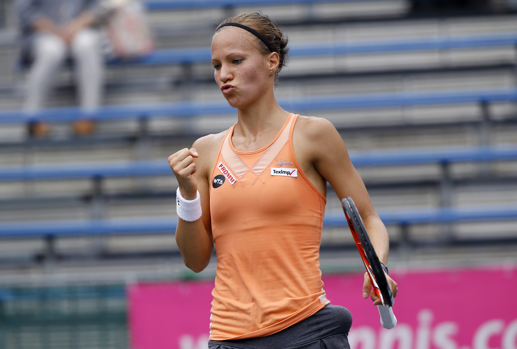 Dernièrement, Viktorija Golubic a enchaîné deux quarts de finale, à Tokyo et à Canton, et s'est qualifiée lundi pour les 8es de finale à Linz.