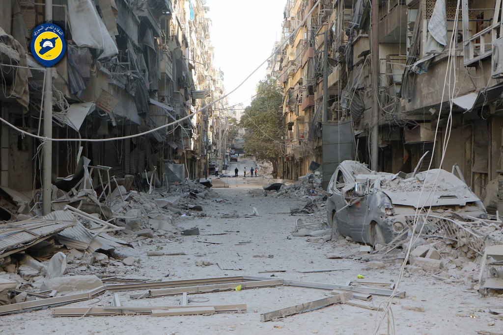 Depuis le 23 septembre, les bombardements ont fait au moins 500 morts à Alep.