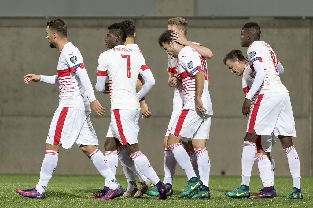 La Suisse a gagné deux rangs dans le classement FIFA.