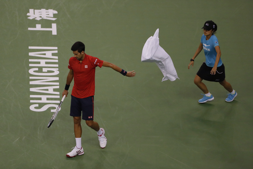 Novak Djokovic ne semble pas au top de sa forme.