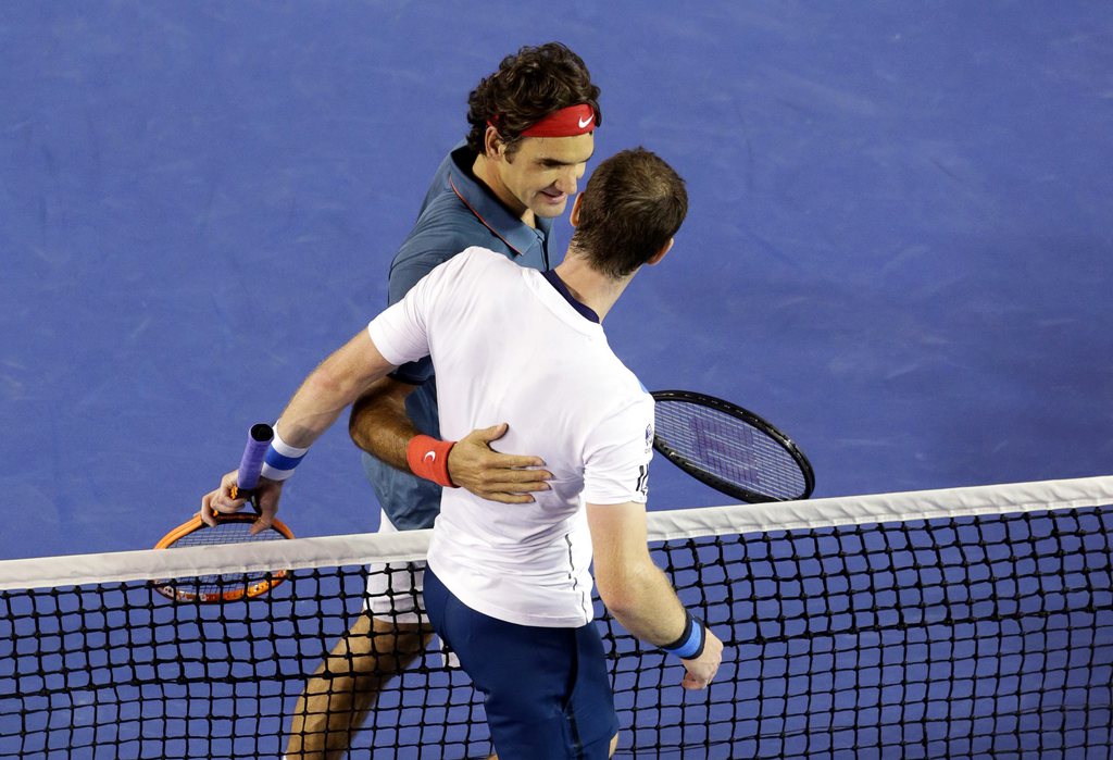 Federer perd sa place dans les dix premiers du classement ATP alors qu'Andy Murray se positionne tout en haut (illustration).