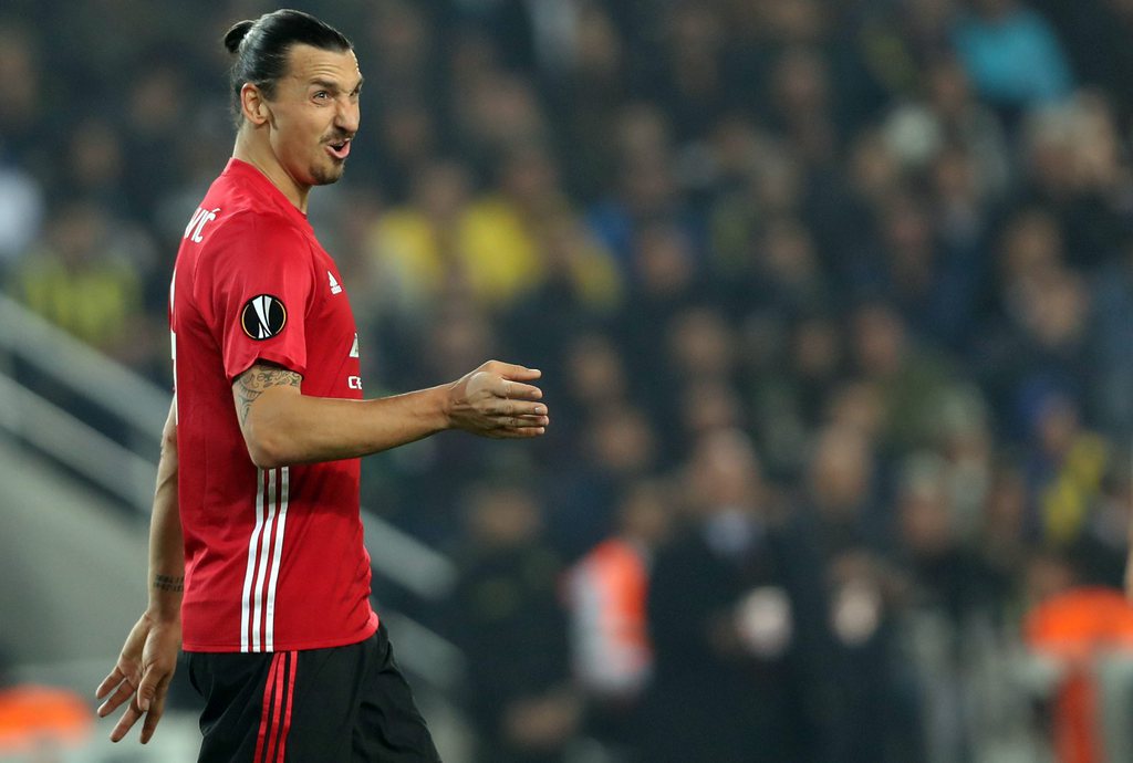 Zlatan Ibrahimovic a pour l'instant inscrit huit buts en 17 apparitions pour les "Red Devils".