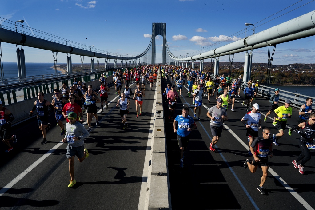 Parmi les 50 000 coureurs, quelques 900 Suisses participaient au marathon de New York. 