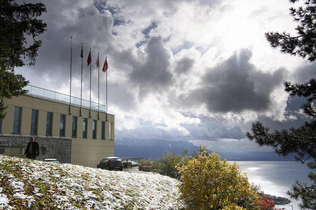 L'hôtel "Le Mirador" est sous haute surveillance pour abriter ces discussions visant à la réunification de Chypre.