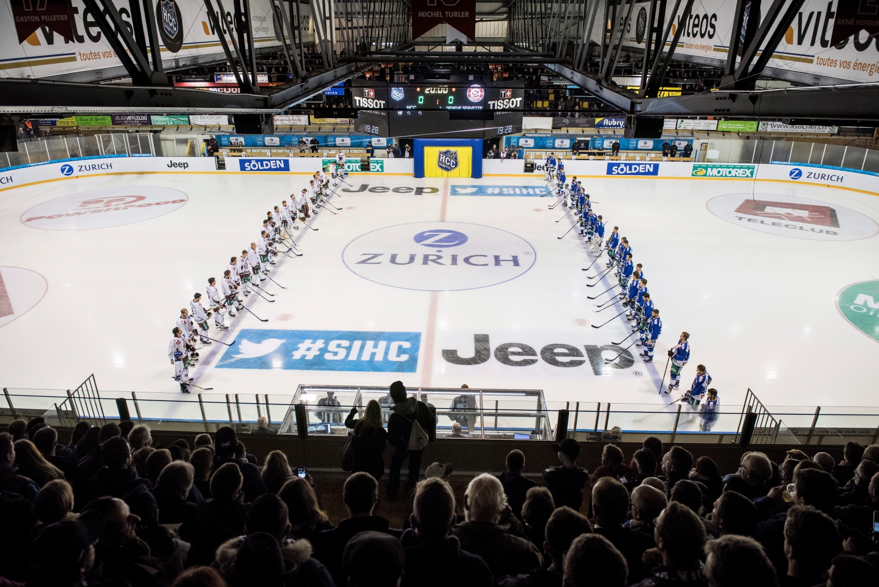 Hockey sur glace,  Coupe de Suisse : HCC - Geneve Servette

La Chaux-de-Fonds, le 26.10.2016
Photo : Lucas Vuitel HOCKEY SUR GLACE, COUPE DE SUISSE