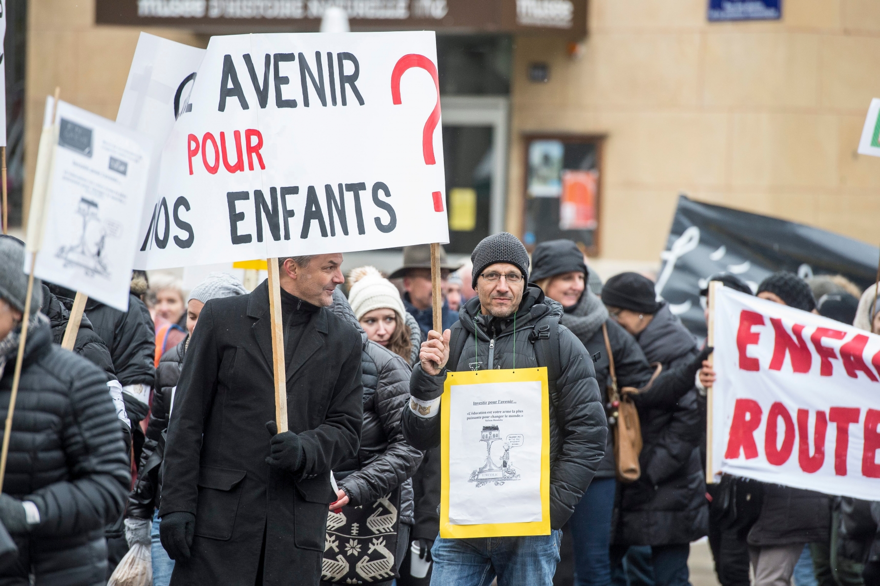 Manifestation des enseignants a La Chaux-de-Fonds

La Chaux-de-Fonds, le 8 novembre2016
Photo: Lucas Vuitel ENSEIGNANTS