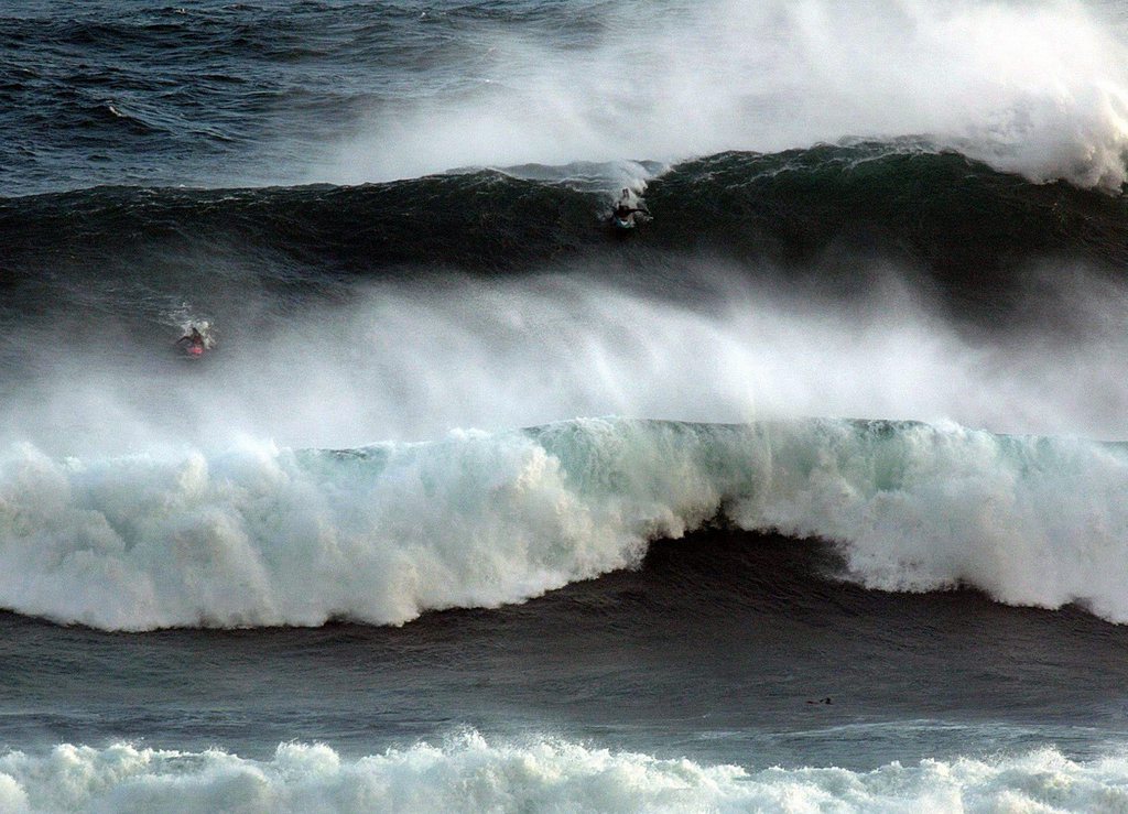 La vague avait été enregistrée entre l'Islande et la Grande-Bretagne.