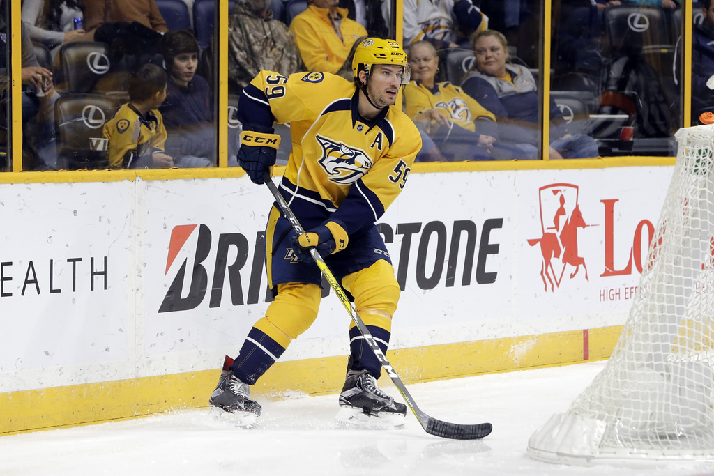 Roman Josi a marqué le seul but des Predators.