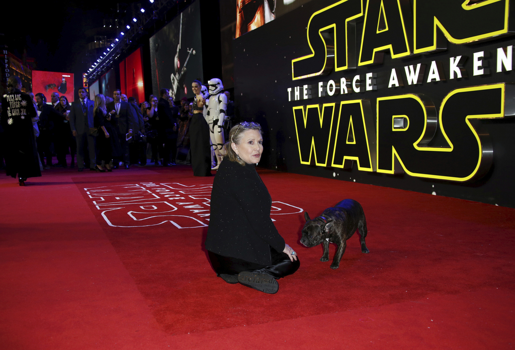 Carrie Fisher devait jouer dans les épisodes 8 et 9 de Star Wars.