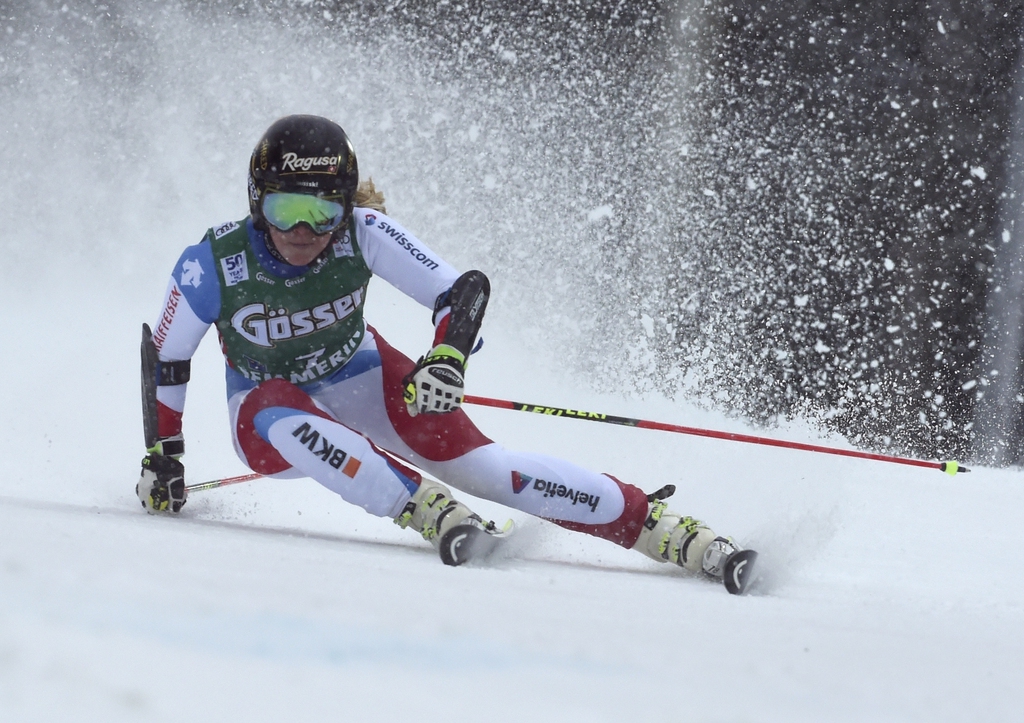 Lara Gut a encore dû céder la vedette Mikaela Shiffrin à Semmering. 