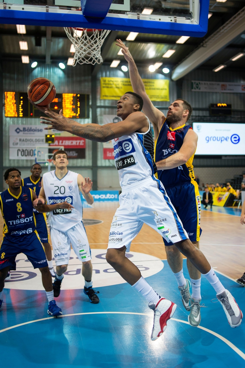 Olympic - Union Neuchâtel
Brown, Cotture,Taylor et  Krstanovic
Photo Lib/Alain Wicht Fribourg,le 26.11.2016