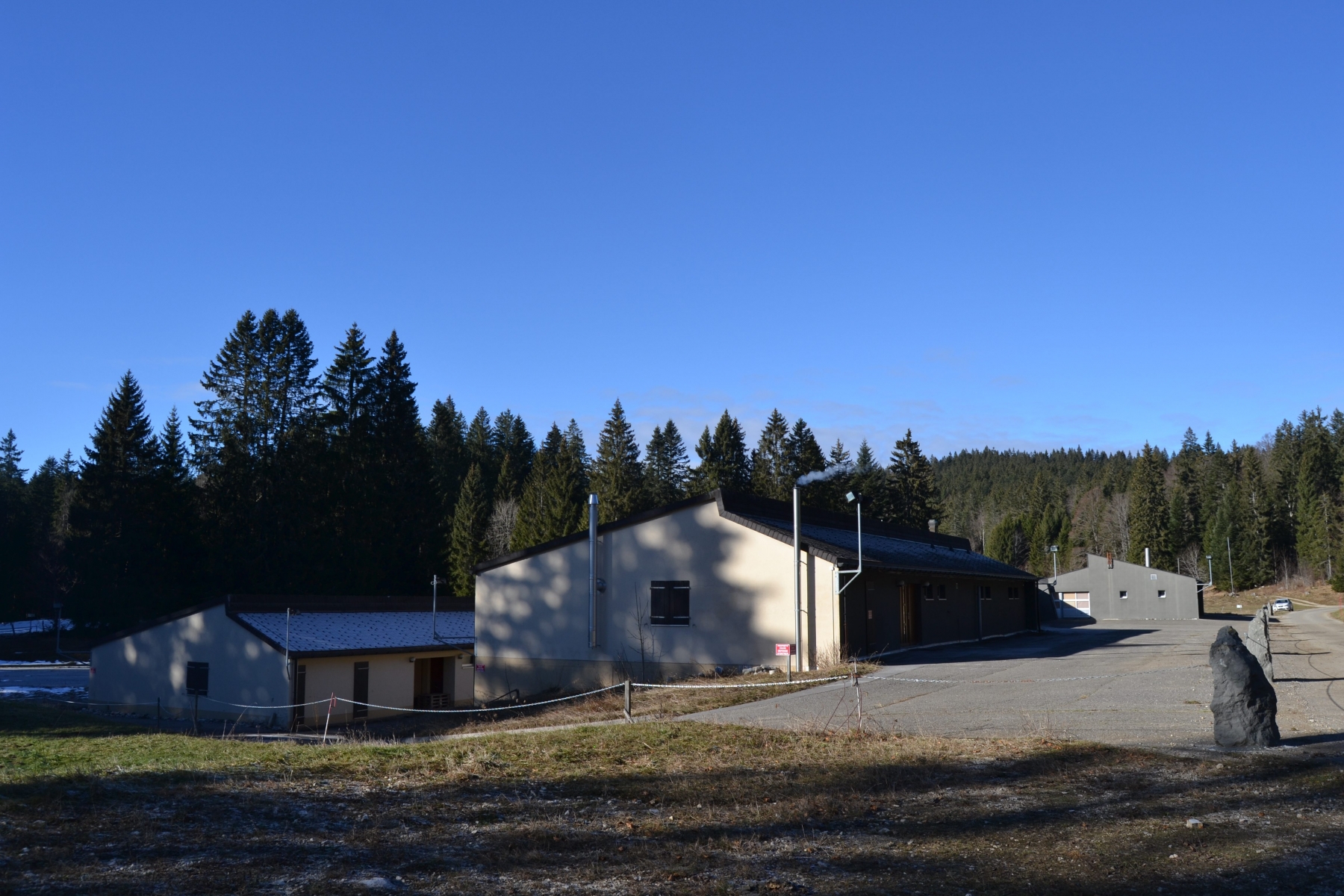 L'ancien centre nordique des Cernets, que vient de racheter la Confédération.