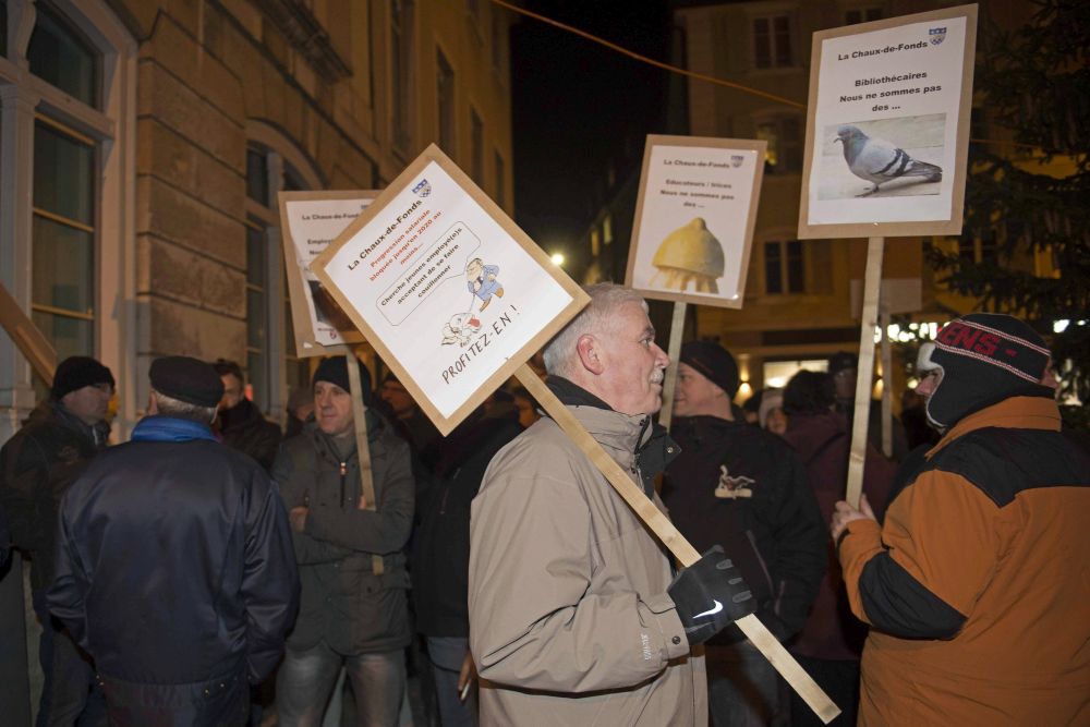 Après une première manifestation à fin novembre, le SSP sera de nouveau demain mardi devant l'Hôtel de Ville. Encore conciliant.