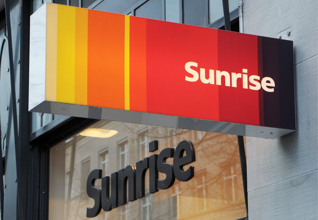 Sunrise est le numéro deux helvétique des télécommunications, derrière Swisscom et devant Salt. 