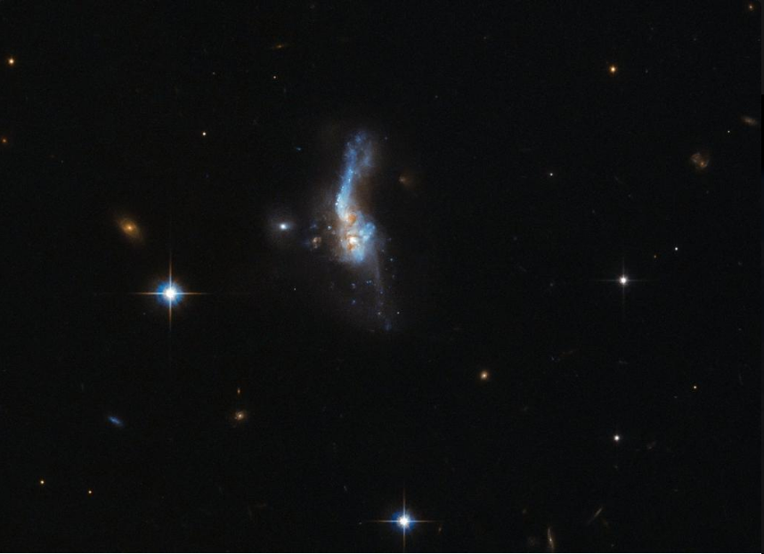 La photo a été prise par le téléscope Hubble de la NASA