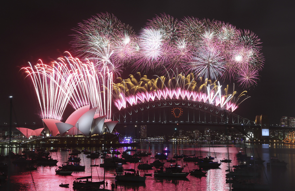 Le suspect avait menacé les festivités du Nouvel An à Sydney, où plus d'un million de personnes sont attendues chaque année. (Illustration)