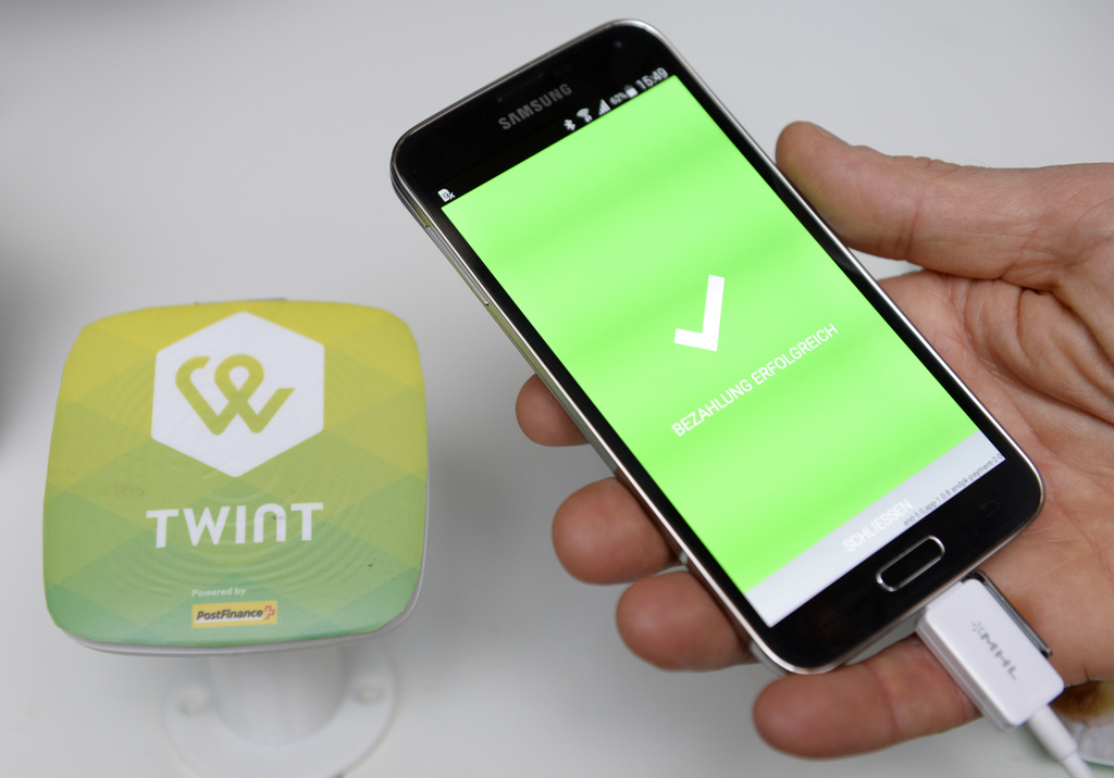 Twint vous permet de payer vos achats avec votre téléphone mobile.