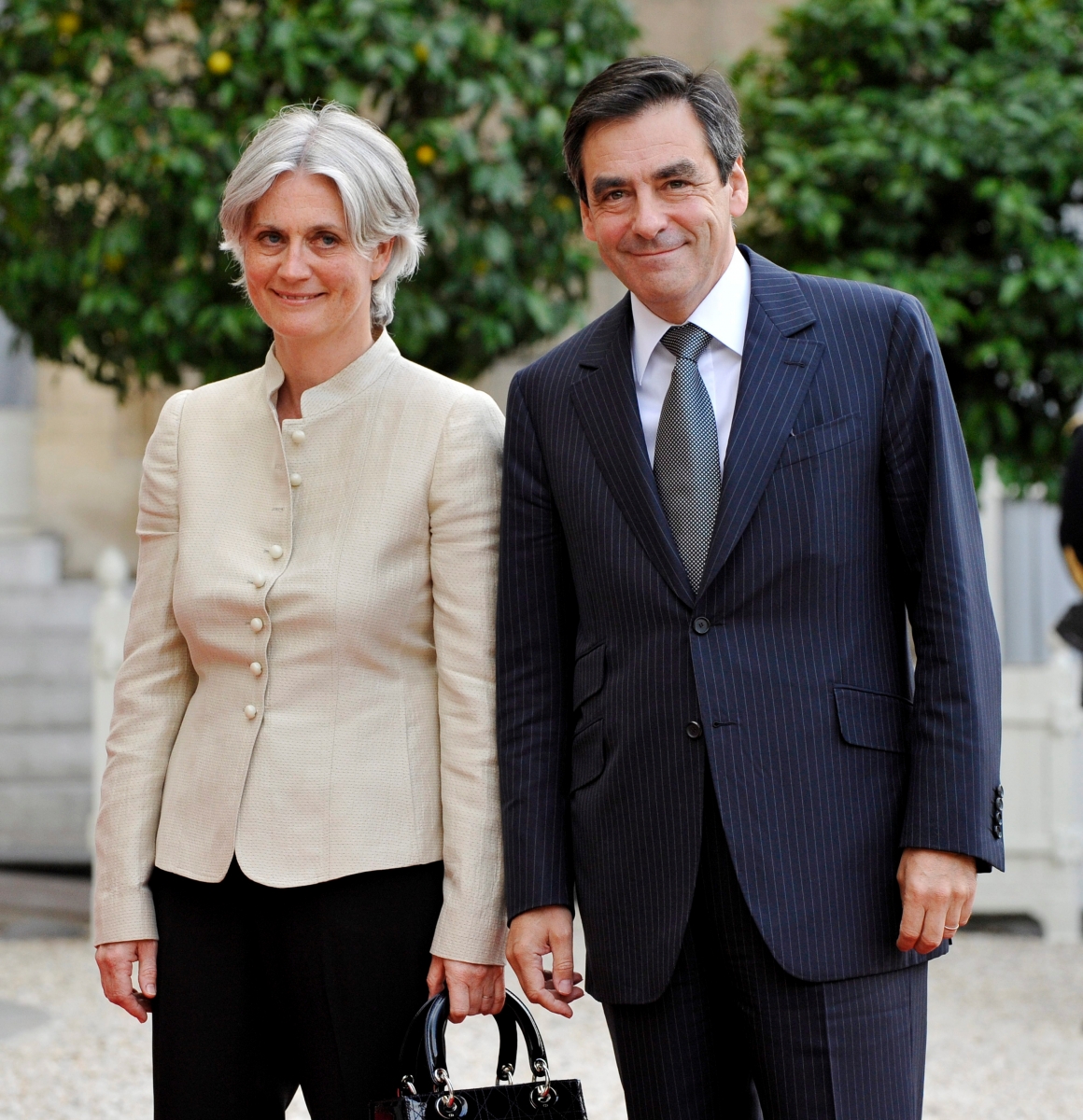 epa05748679 (FILE) - A file photo dated 13 June 2008 showing then French premier Francois Fillon and his wife Penelope Clarke arrive to participate in the working dinner at Elysee Palace, in Paris, France. French and international media reports on 25 January 2017 state French Republican party presidential election candidate Francois Fillon has become under pressure to explain the previous employment of his wife as parliamentary aide while he was a MP and to give details of the work she did. French MPs are allowed to employ family members as aides.  EPA/HORACIO VILLALOBOS (FILE) FRANCE PEOPLE FILLON