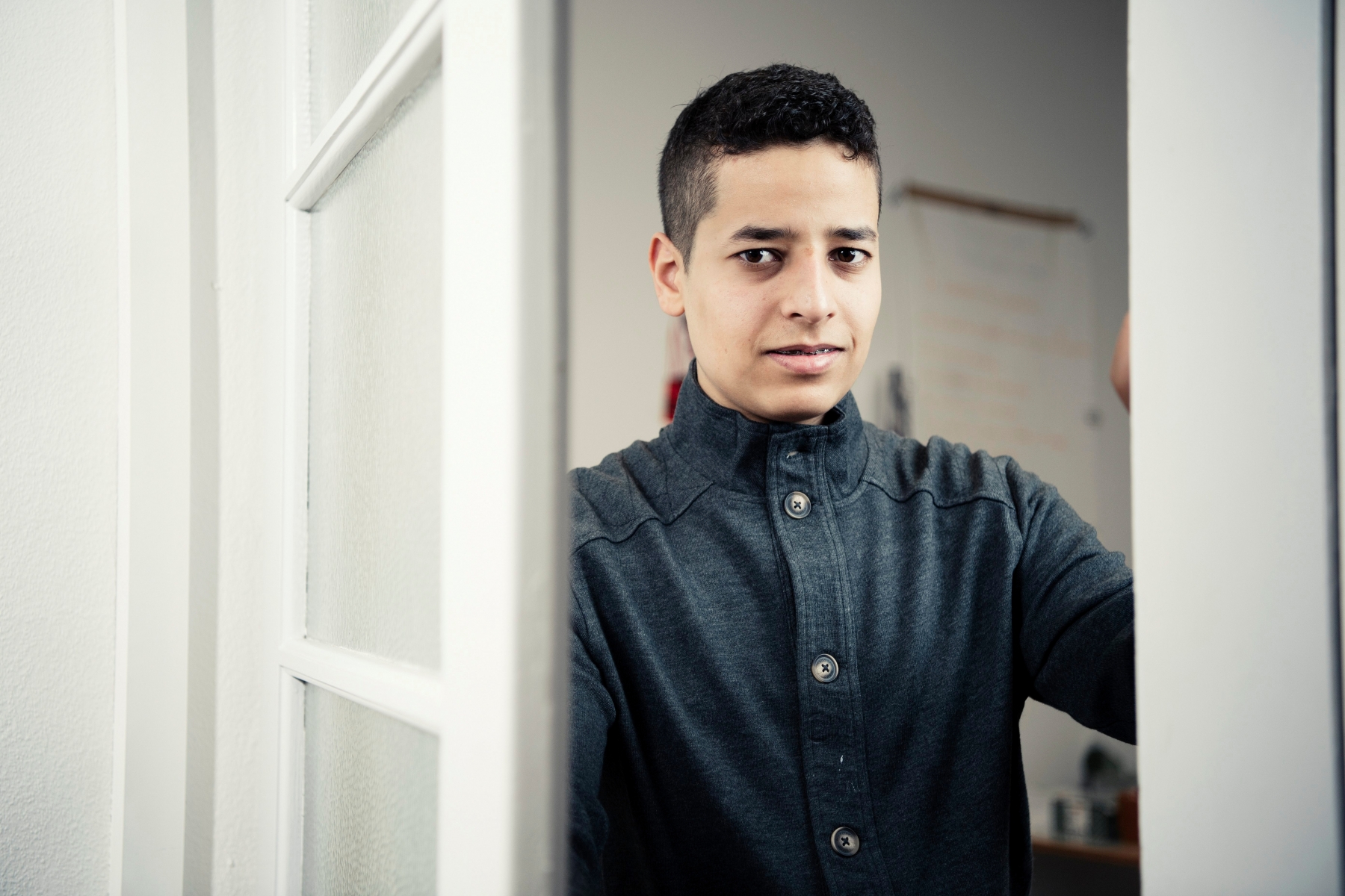 nouveau président du parlement des jeunes
Neuchatel 30 01 2017
Photo © David Marchon