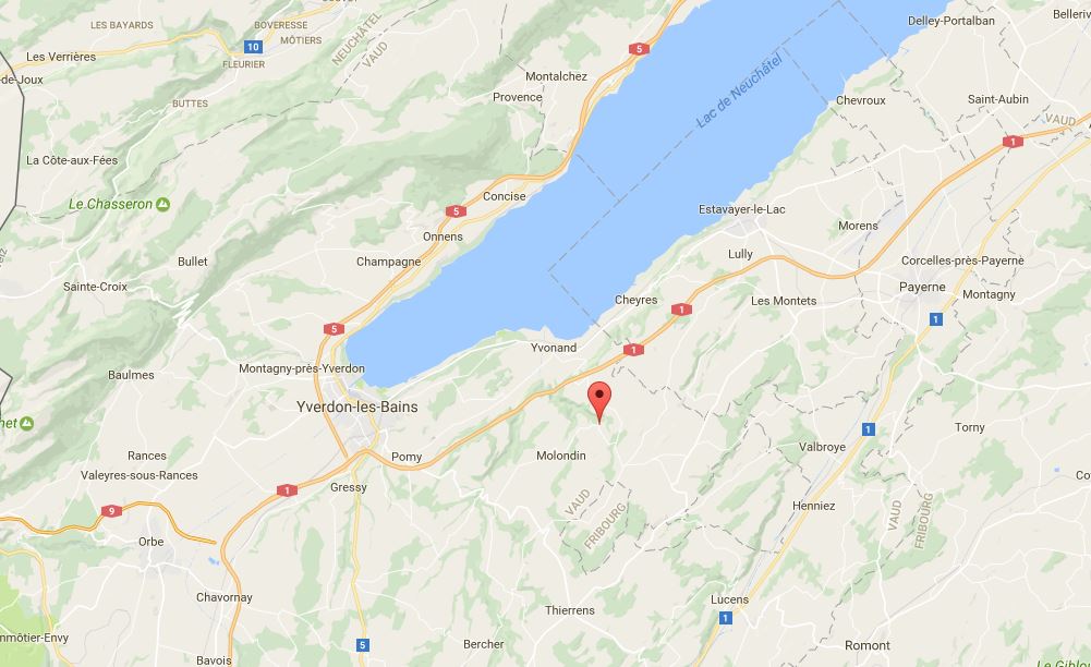 Le drame s'est produit en début d'après-midi, à Chêne-Pâquier, au sud du Lac de Neuchâtel.
