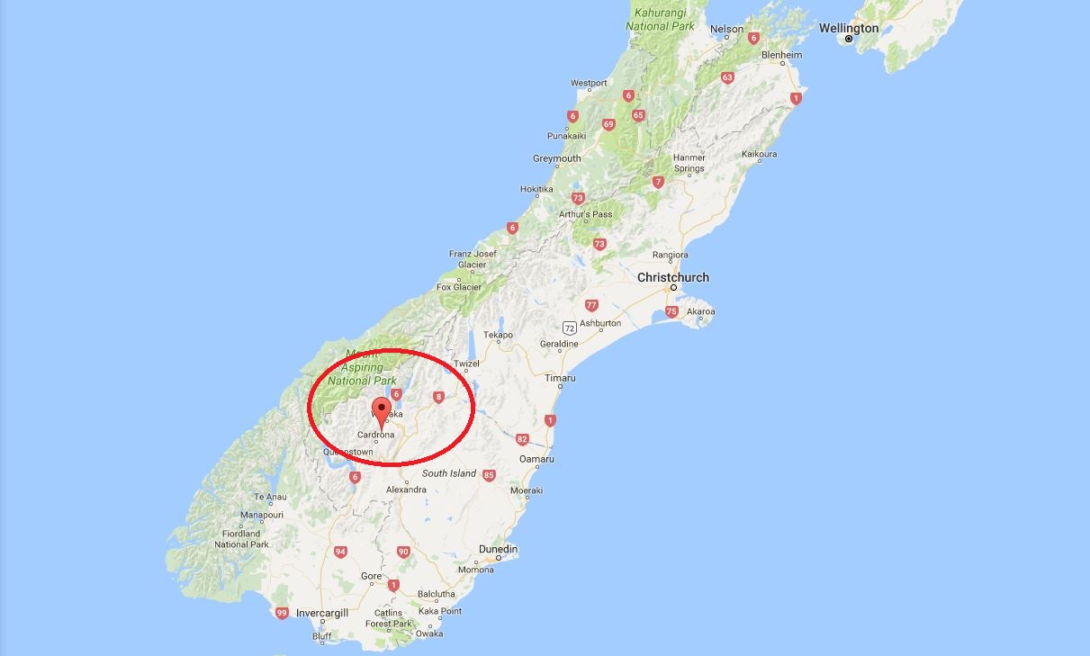Le drame s'est produit dans le centre de l'Île du sud de la Nouvelle-Zélande.