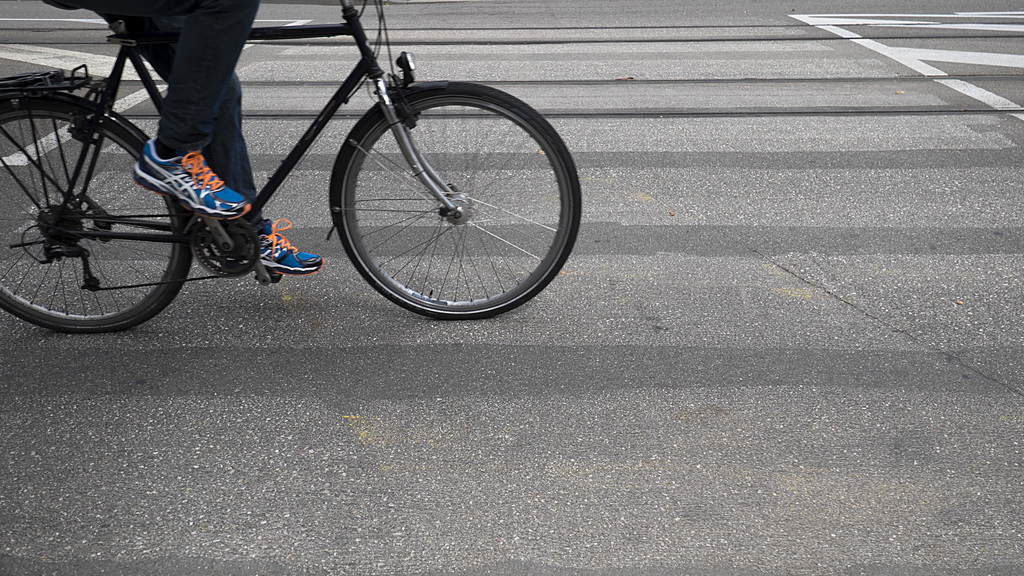 Les cyclistes sont particulièrement vulnérables au guidon de leur deux-roues.