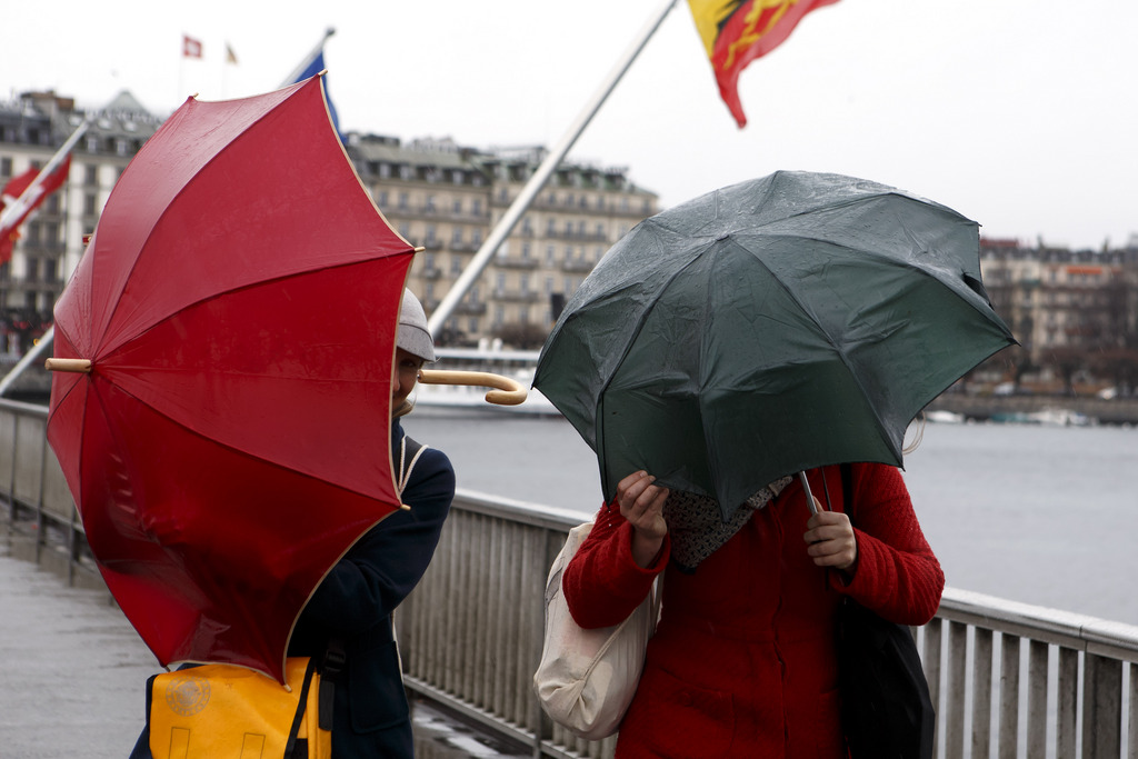 De forts vents ont balayé la Suisse ce week-end.