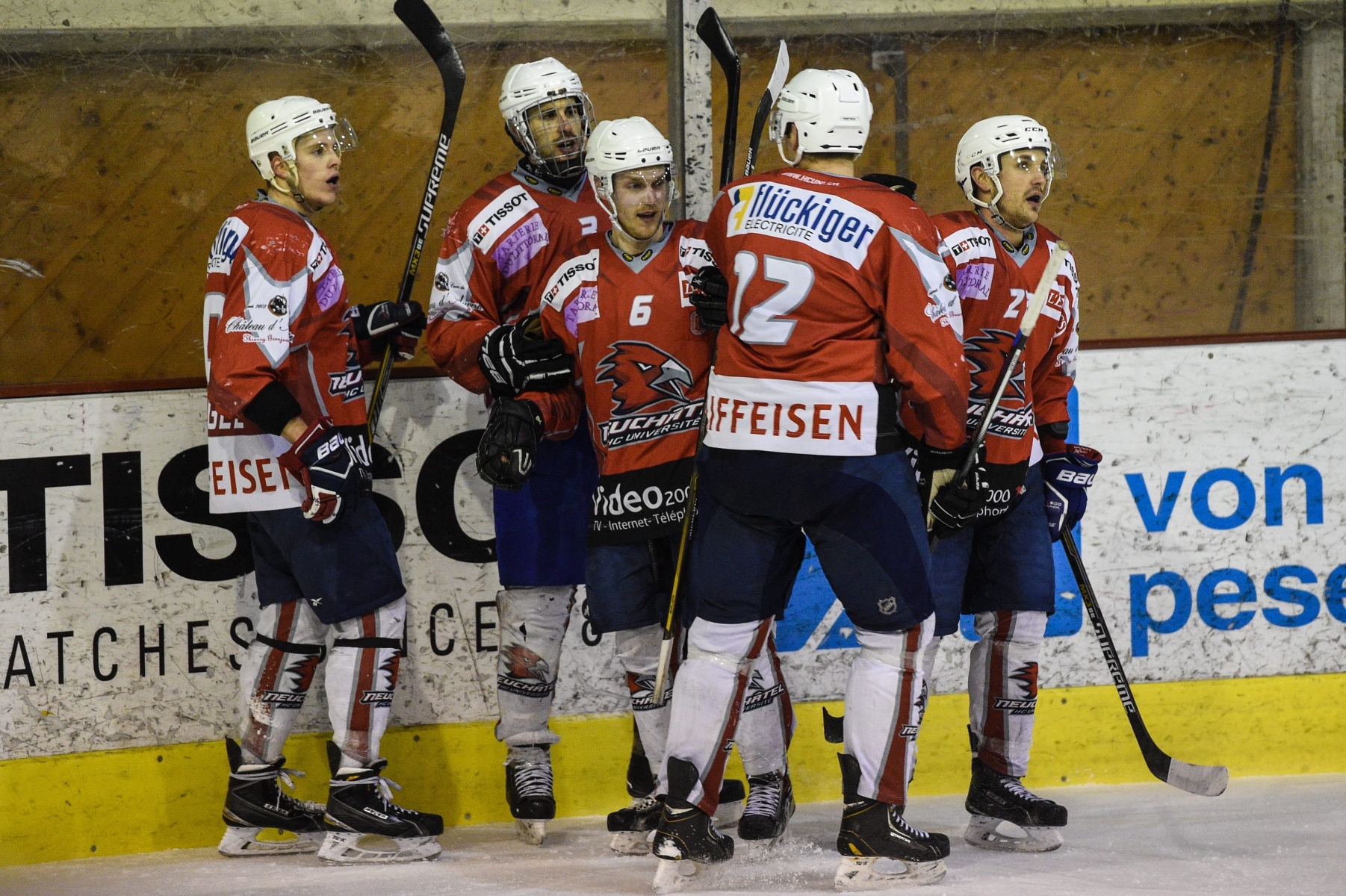 Hockey sur glace. HC Universite Neuchatel - HC Sierre.
But d'Universite

NEUCHATEL    18/02/2017
Photo: Christian Galley HOCKEY SUR GLACE