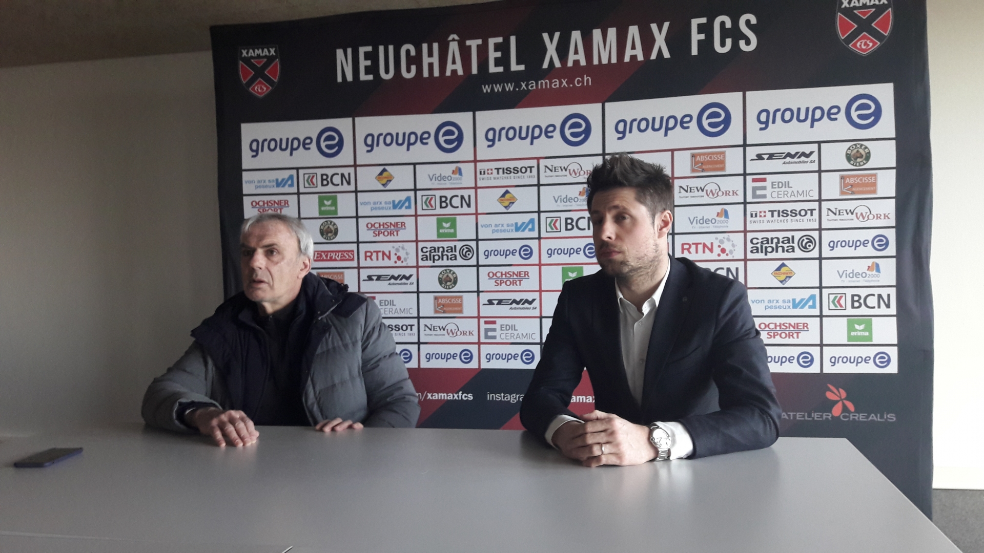 Michel Decastel et Laurent Walthert visent les trois points face à Wil, afin de mettre la pression sur le FC Zurich.
