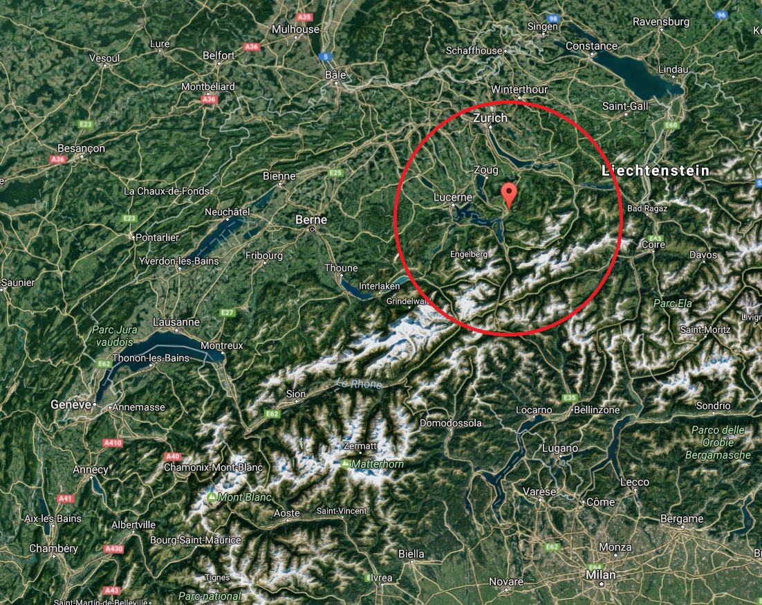 La secousse a pu être ressentie dans toute la Suisse.