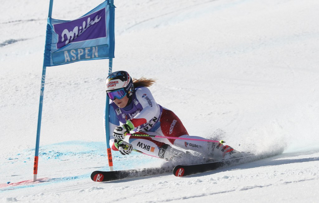 Mélanie Meillard se classe 8e du géant dans le Colorado.