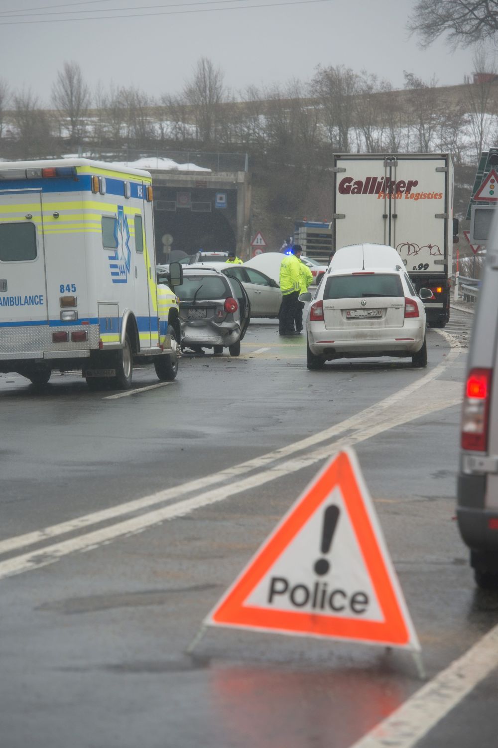 L'accident s'est produit tôt ce vendredi matin.