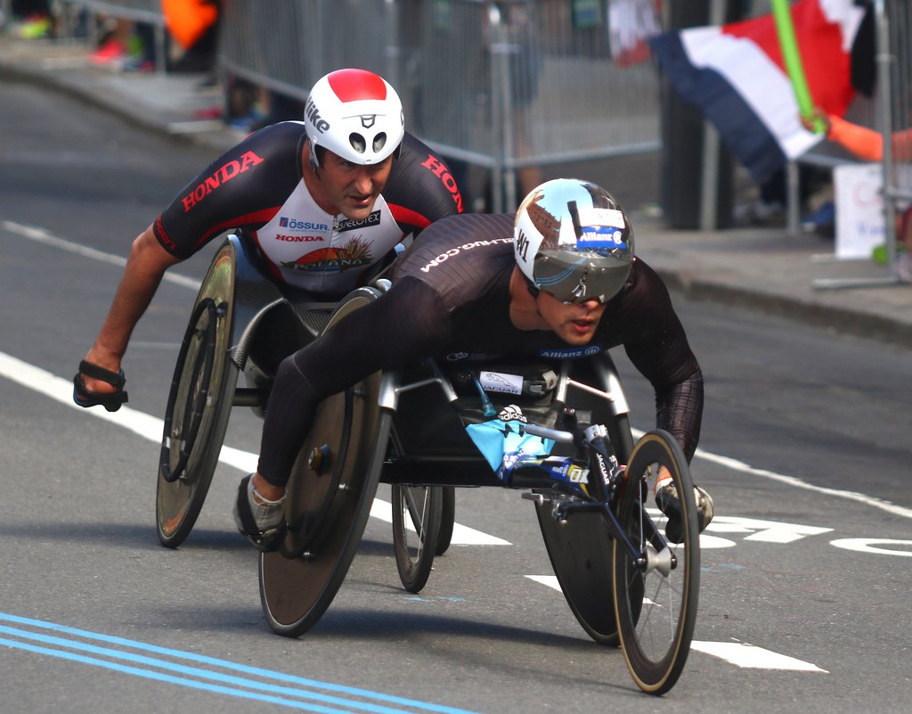 En fauteuil roulant, Marcel Hug s'est imposé pour la troisième fois de suite à Boston. La preuve que le Soleurois de 31 ans a encore faim de victoires.