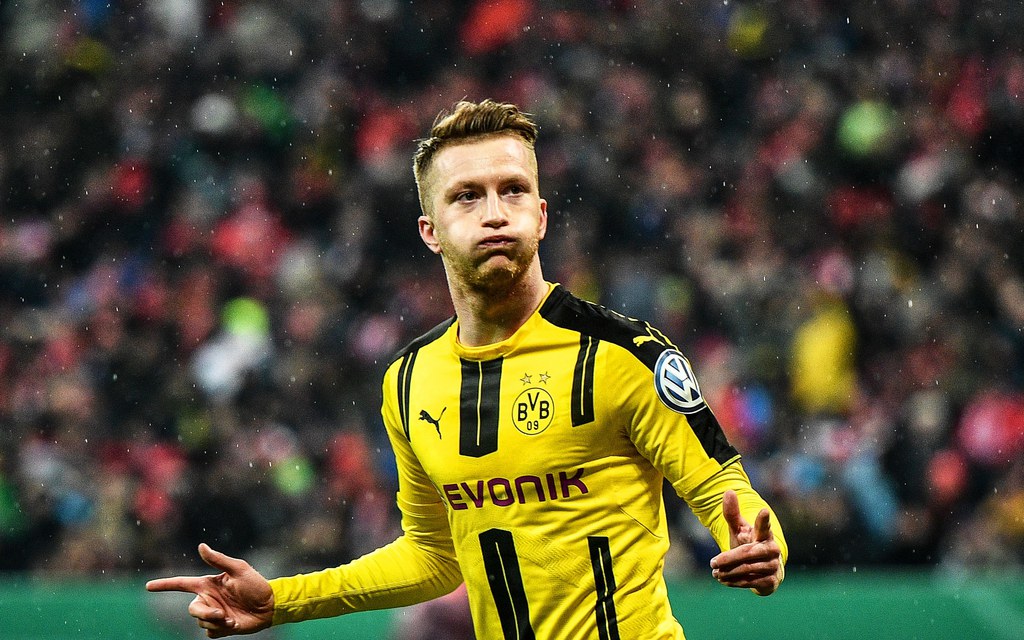 Marco Reus a marqué le premier but à la 19e minute.