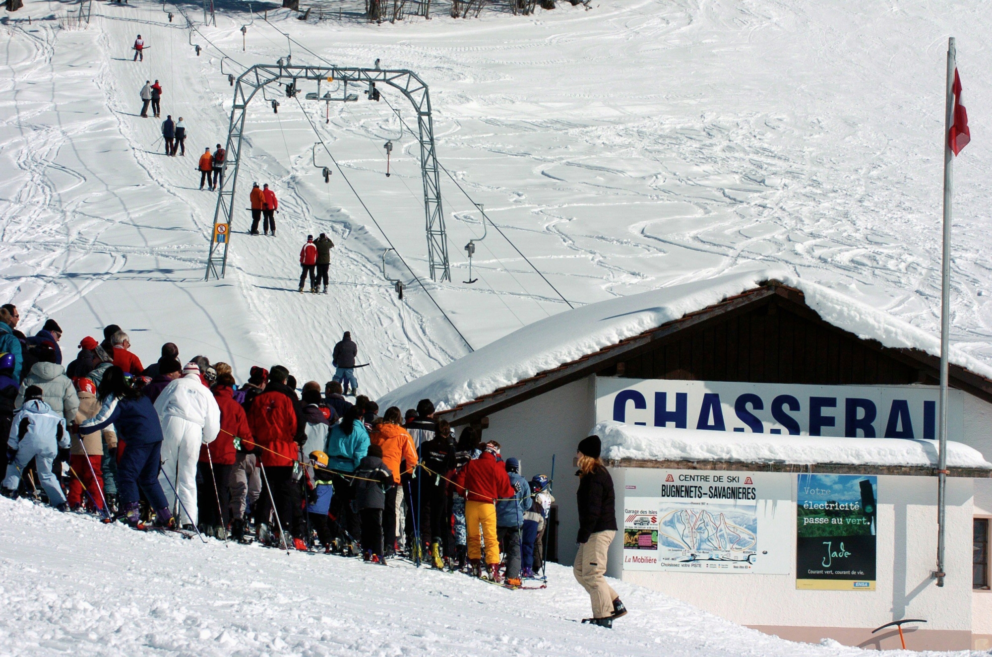 Domaine skiable des Bugnenets

Bugnenets Savagnieres, le 13 mars 2005
Photo: David Marchon SKI ALPIN