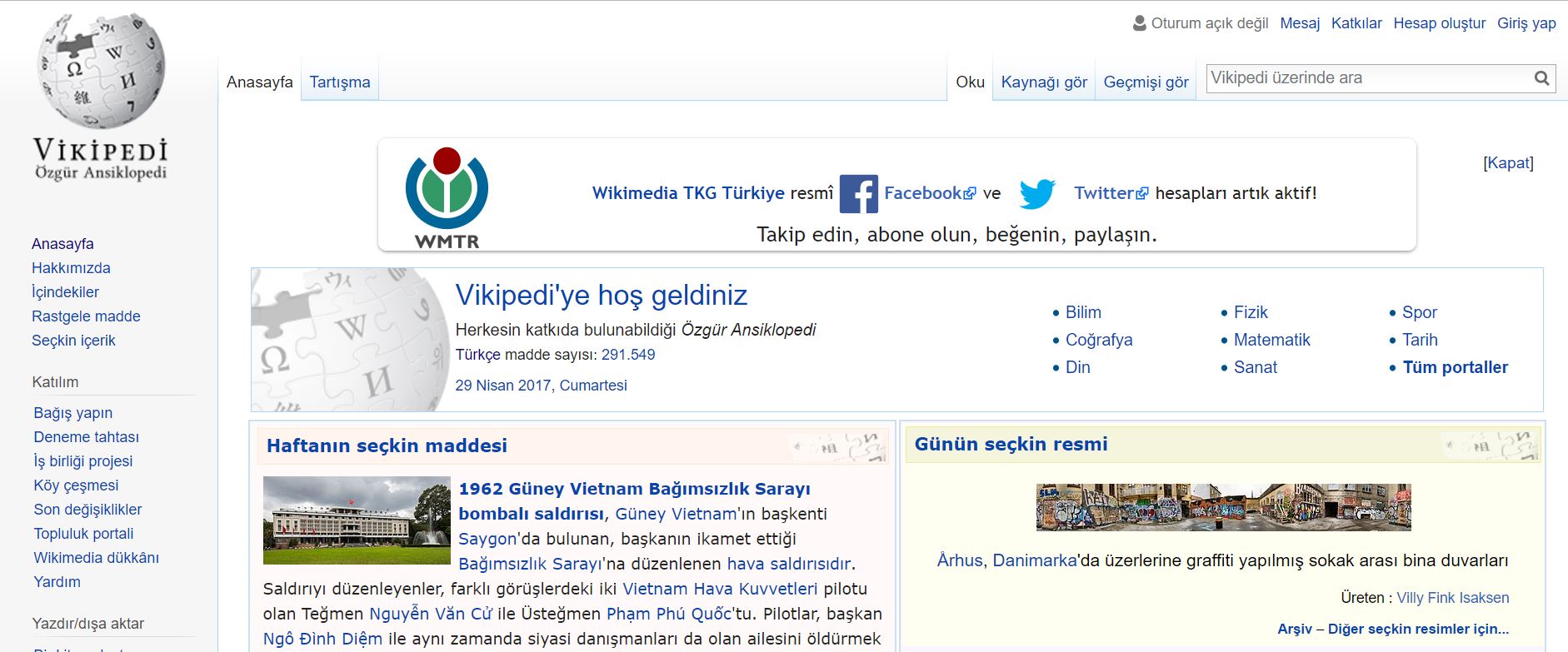 Depuis la Turquie, il est impossible d'accéder à Wikipedia.