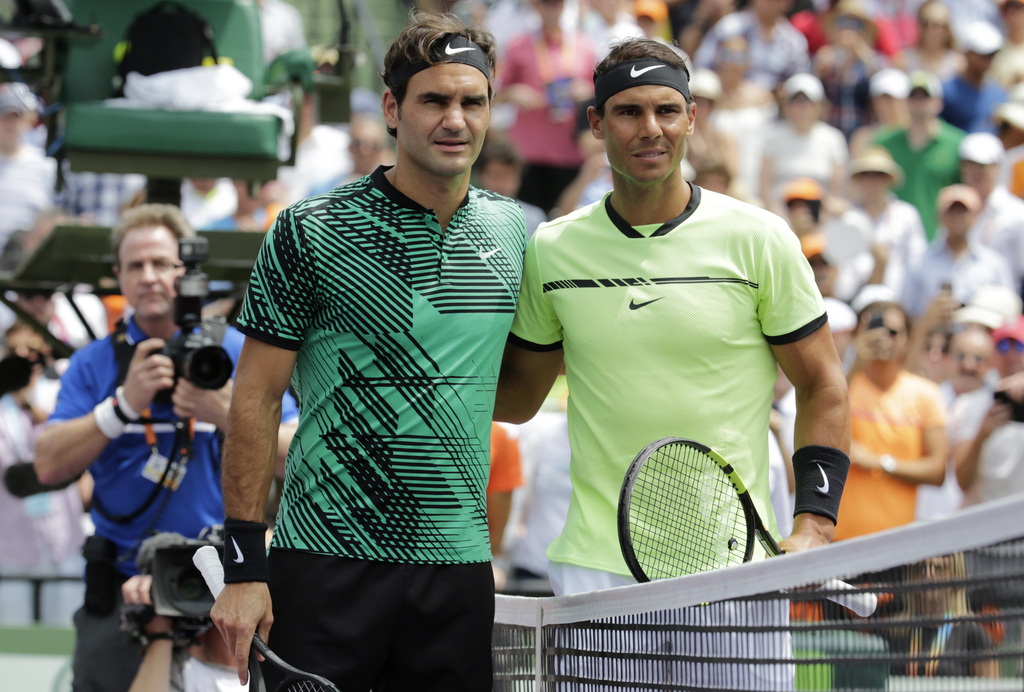 Roger Federer et Rafael Nadal se "tirent la bourre" au classement ATP.