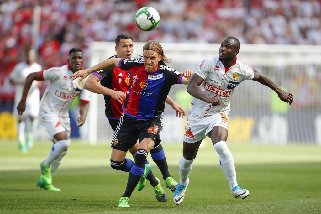 Le FC Sion n'a rien pu faire contre les Bâlois jeudi à Genève.