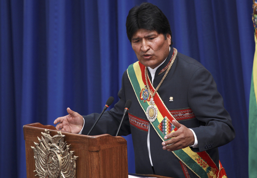 Evo Morales est le premier président bolivien d'origine amérindienne.