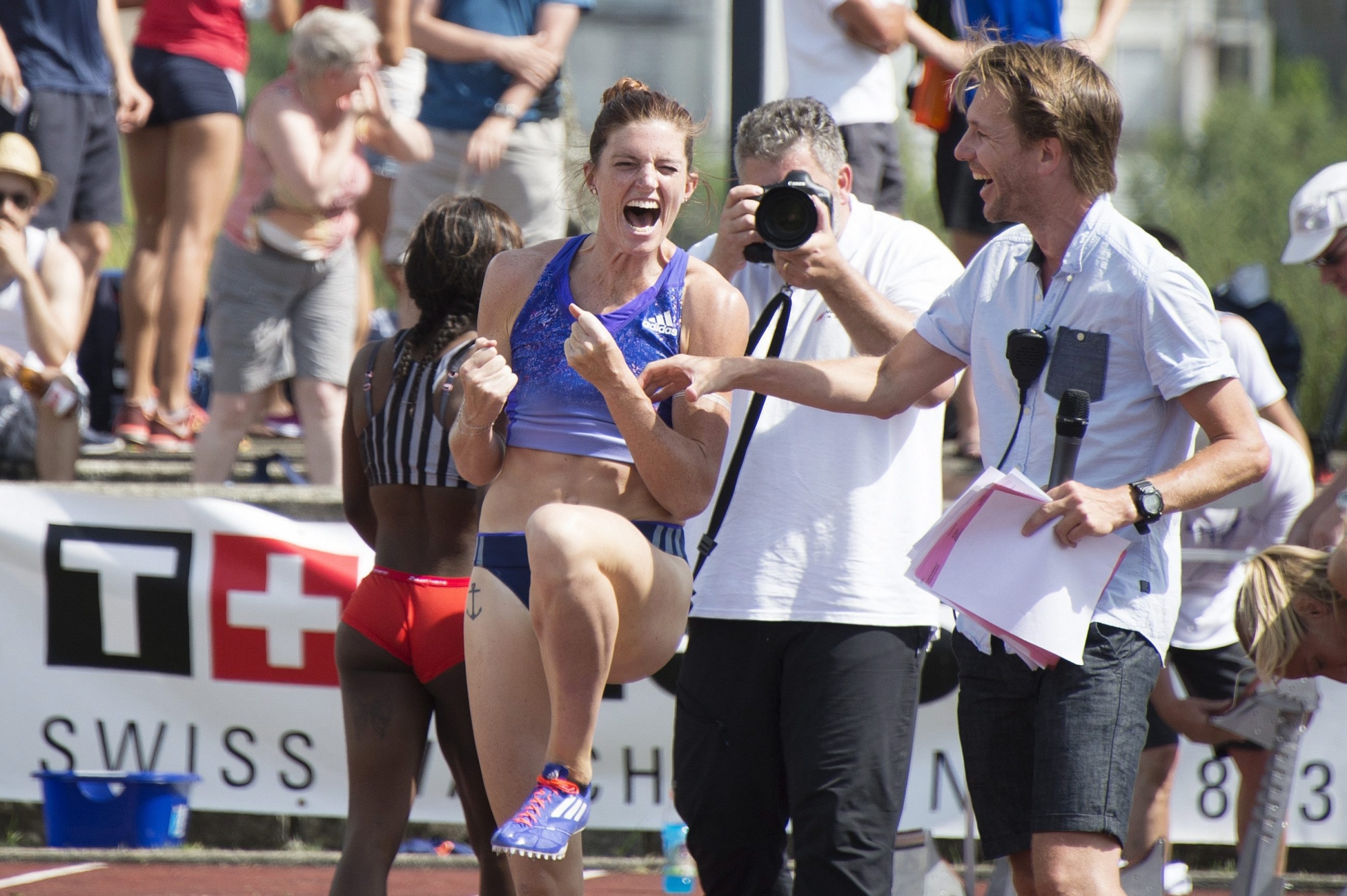 En 2015, Lea Sprunger avait décroché sa qualification sur le 400 m haies pour les Mondiaux et les JO de Rio à la Charrière. Cette fois, elle s'attaquera au record d'Anita Protti sur 400 m.