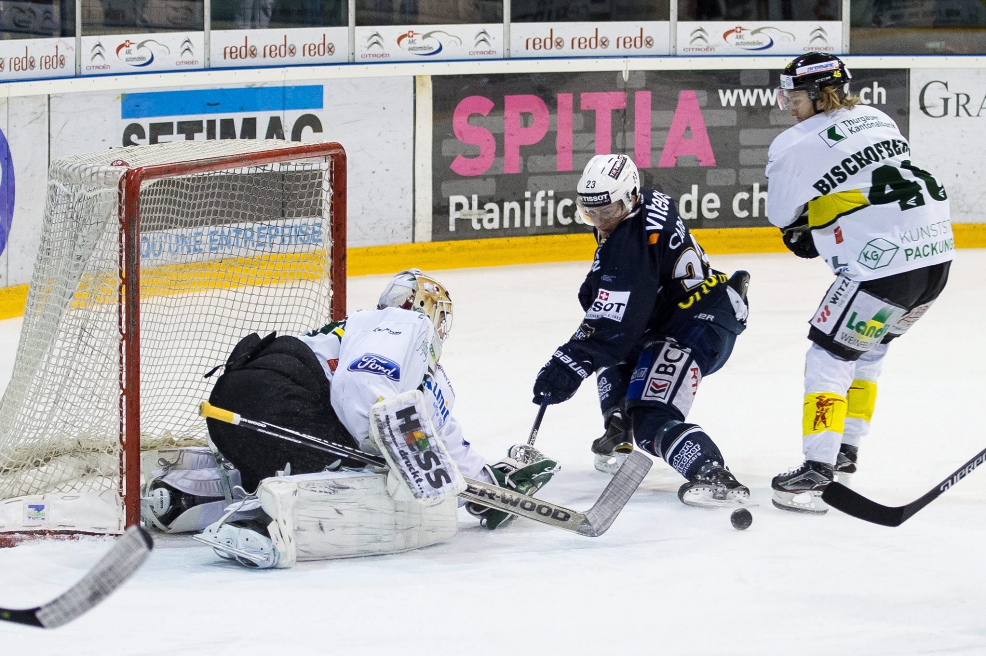 Nicola Aeberhard a passé la dernière saison dans le Valais, au HC Red Ice Martigny.