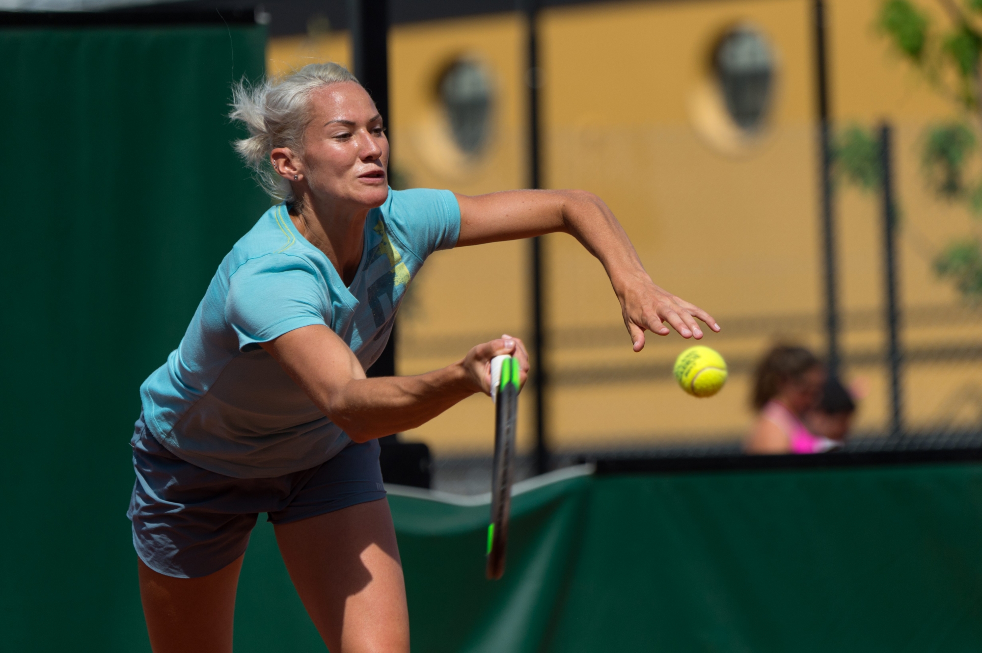 Conny Perrin jouera son premier tour aujourd'hui à Londres.