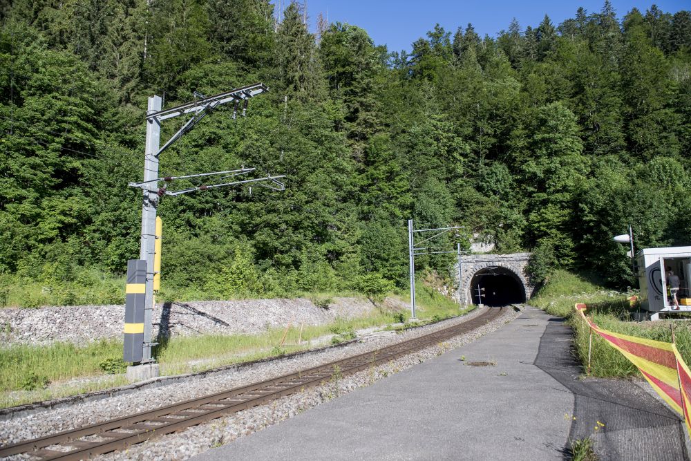 Les tunnels ferroviaires sous La Vue-des-Alpes seront notamment assainis.