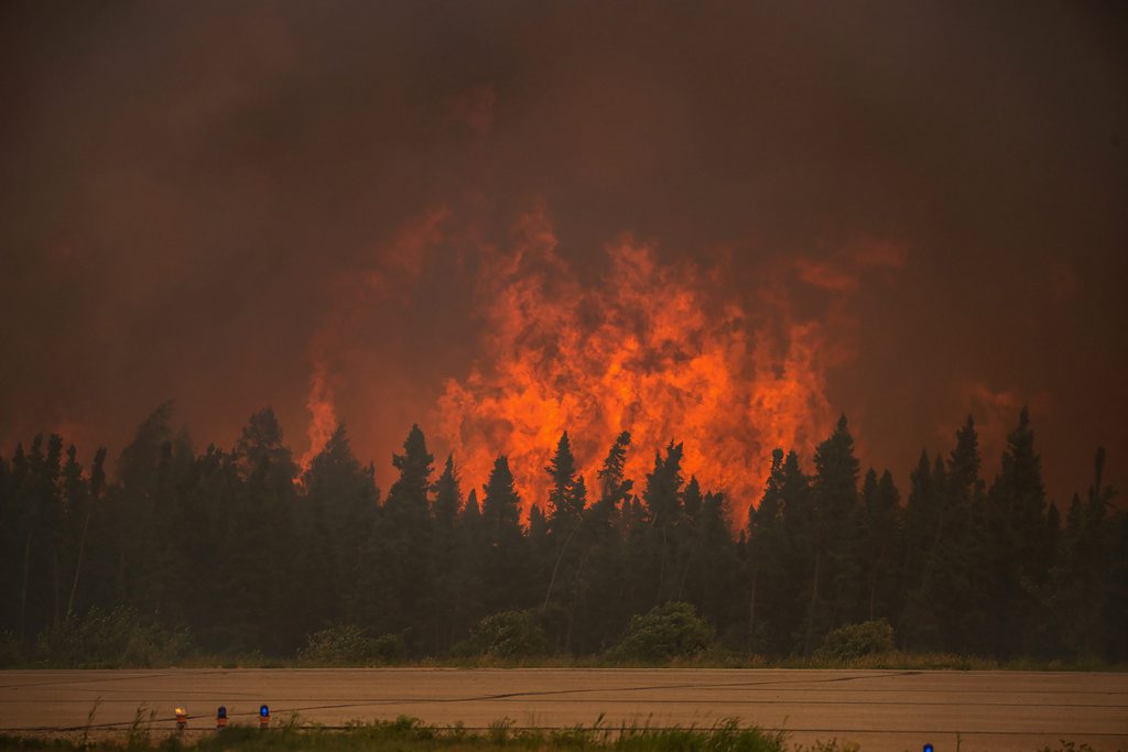 Plus de 10'000 personnes ont dû fuir les quelques 231 feux qui ravagent la Colombie-Britannique, au Canada. 