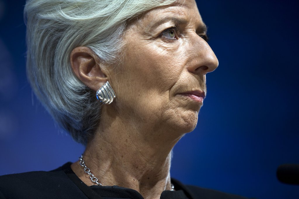 La directrice générale du FMI, Christine Lagarde, se félicite du nouveau programme d'ajustement économique de la Grèce.