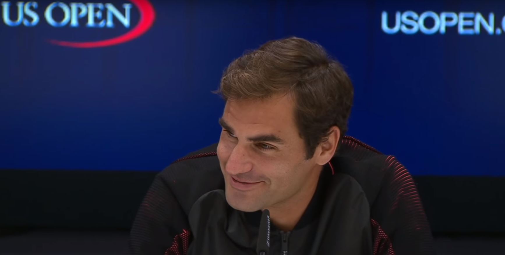 Roger Federer a répondu aux questions de son mieux.
