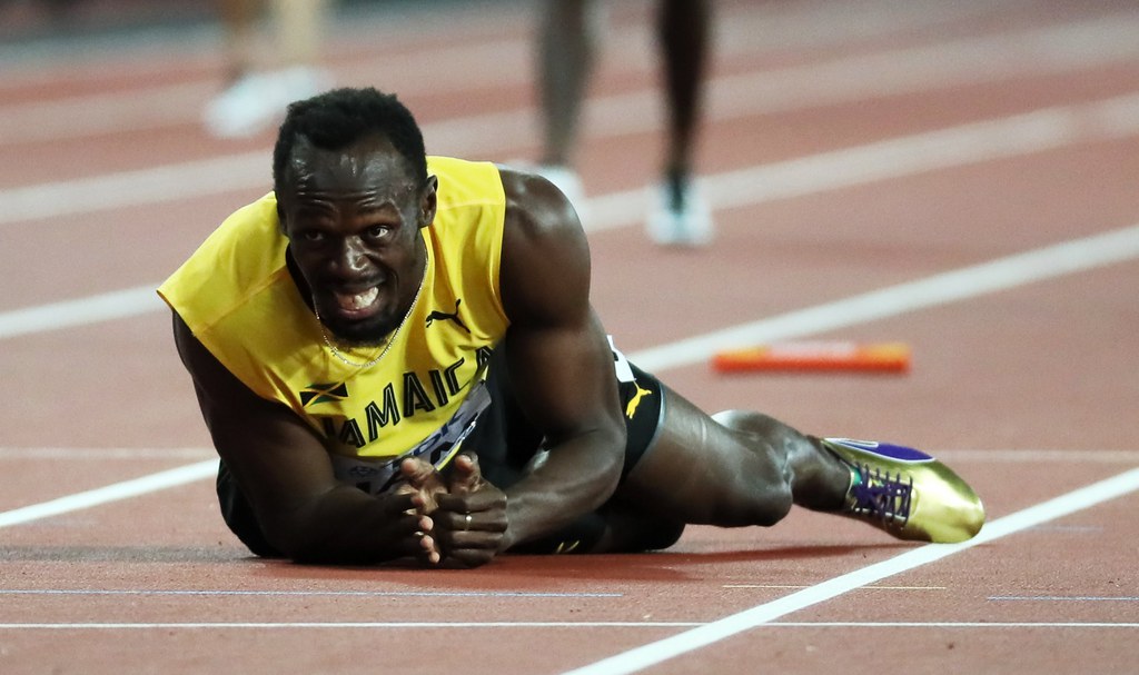 Fin de carrière amère pour Usain Bolt.