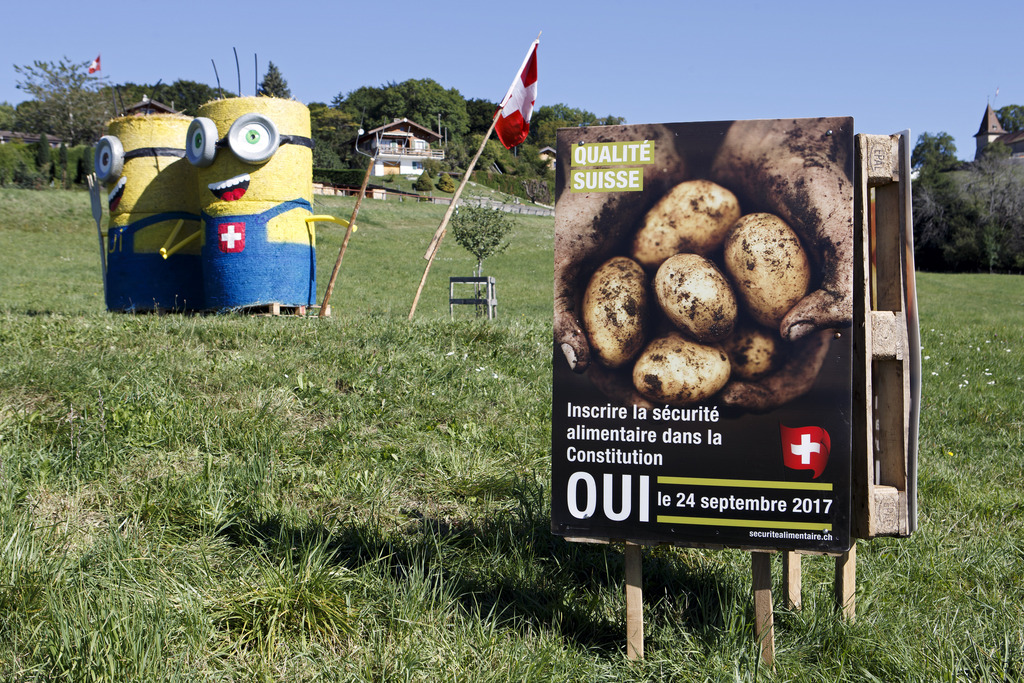 La sécurité alimentaire pourrait faire son entrée dans la Constitution suisse le 24 septembre.