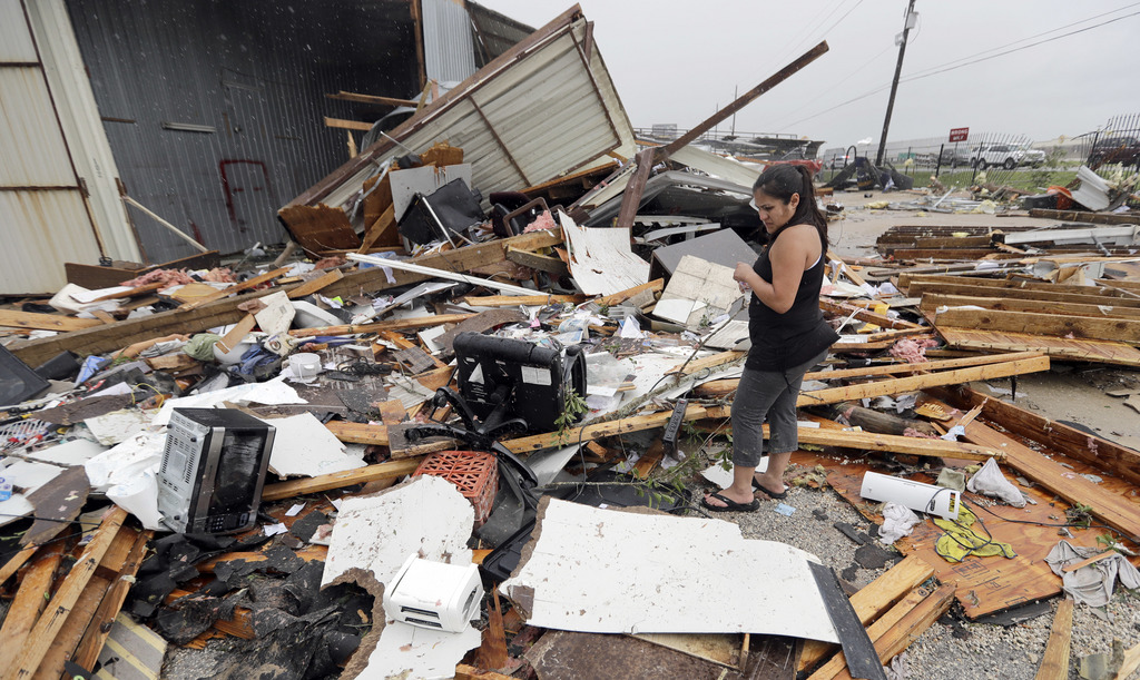L'ouragan Harvey, qui a provoqué des précipitations de 1,27 mètre d'eau au Texas, a causé des dégâts estimés à 125 milliards de dollars.