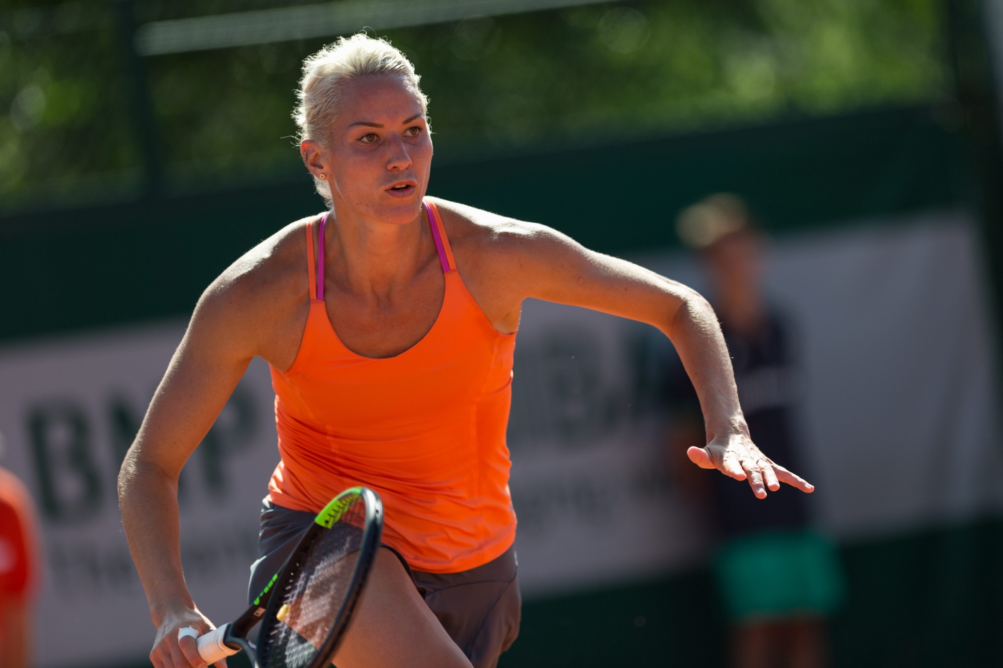 Conny Perrin est encore en finale à Lagos.